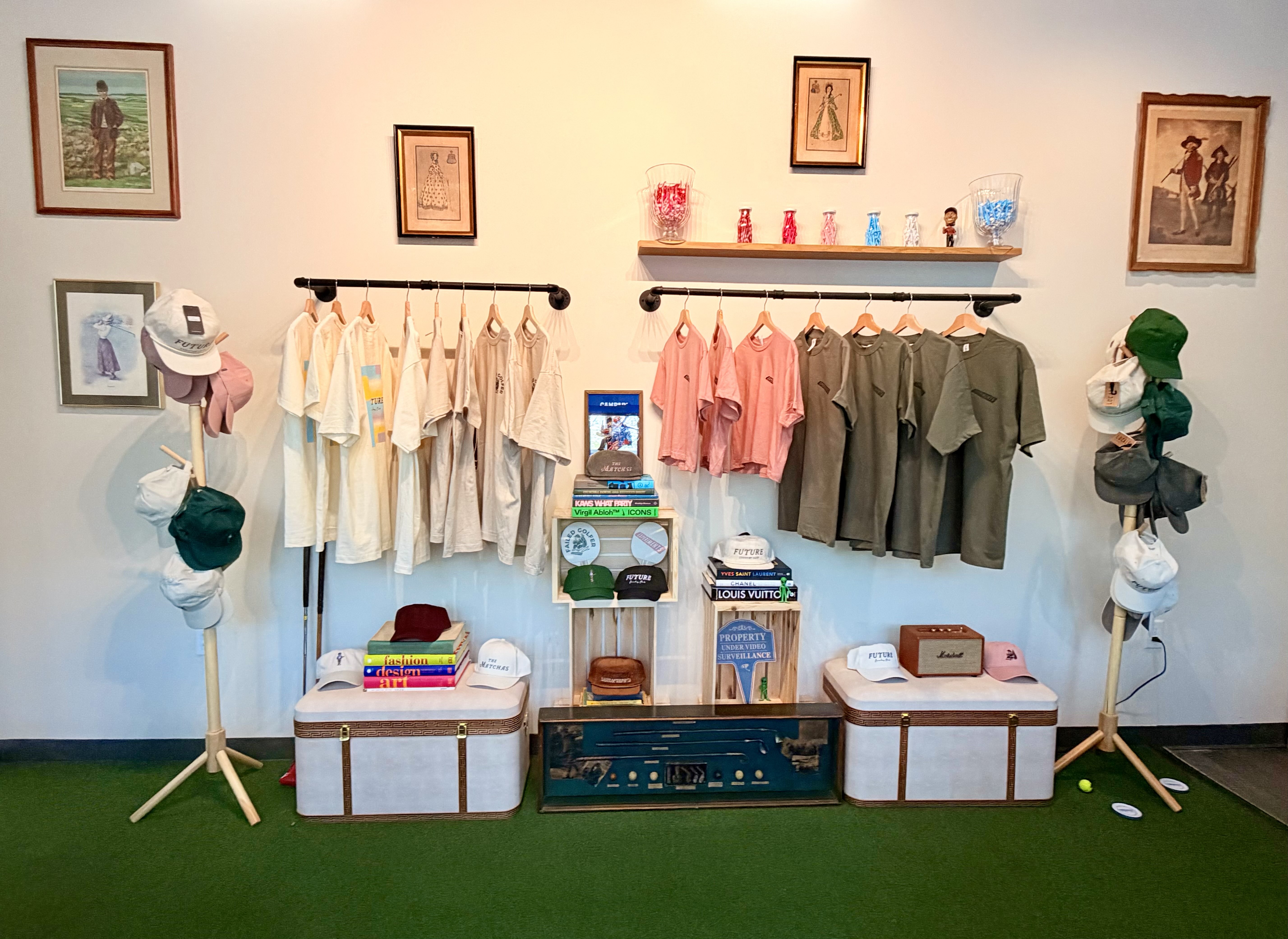 Failed Golfer Experiments Pro Shop with golf apparel and accessories